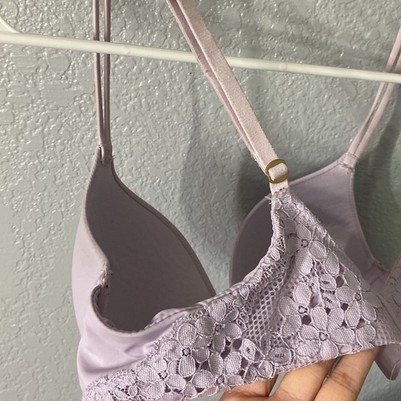 Honeydew Lavender Lace Lightly Lined T Shirt Bra - Picture 8 of 13